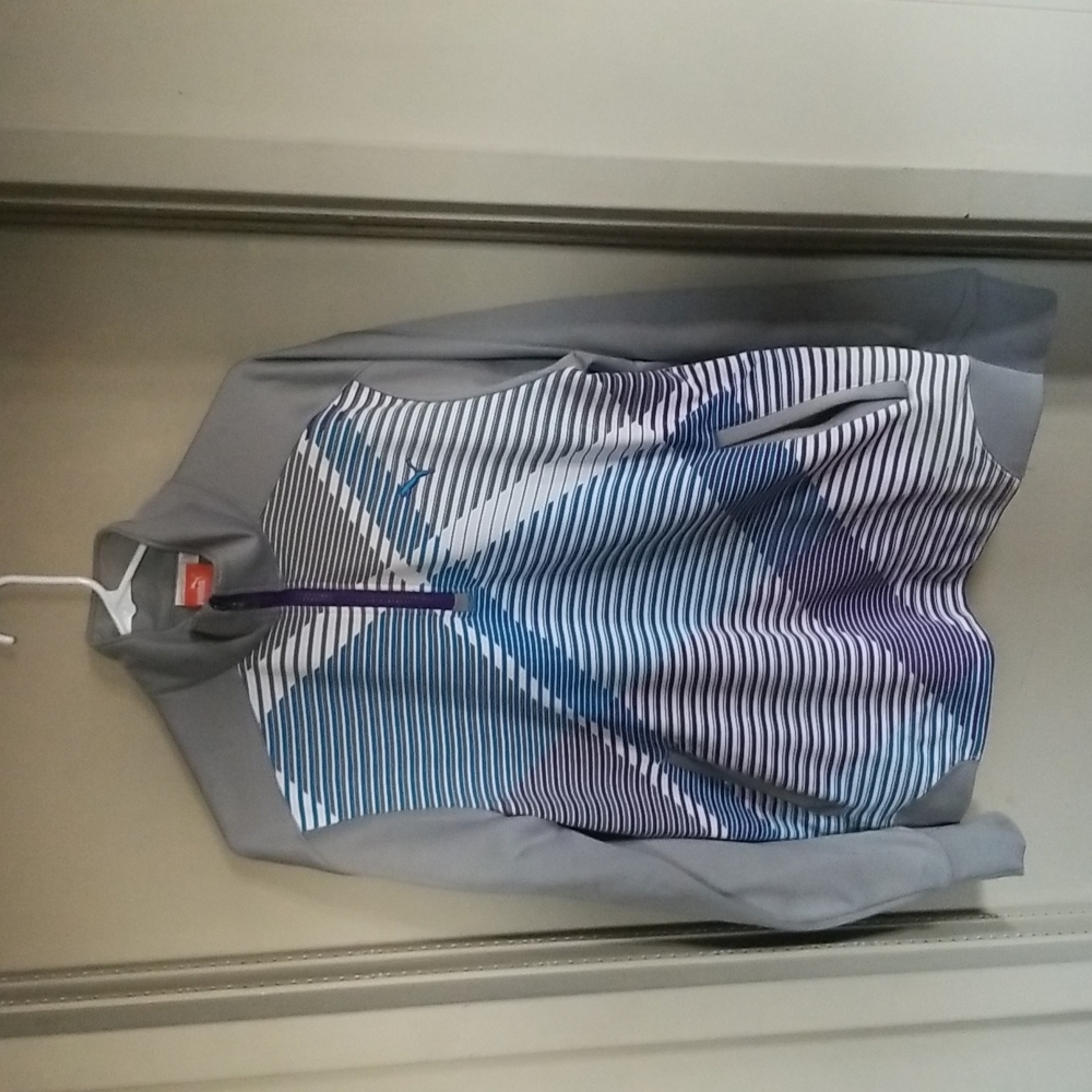 Puma Quarter Zip Pullover Medium Gray - image 1